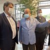 Ex-ministro da Infraestrutura Tarcísio Freitas visita a Santa Casa de Santos