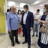 Ex-ministro da Infraestrutura Tarcísio Freitas visita a Santa Casa de Santos