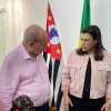 Deputada federal Maria Rosas visita a Santa Casa